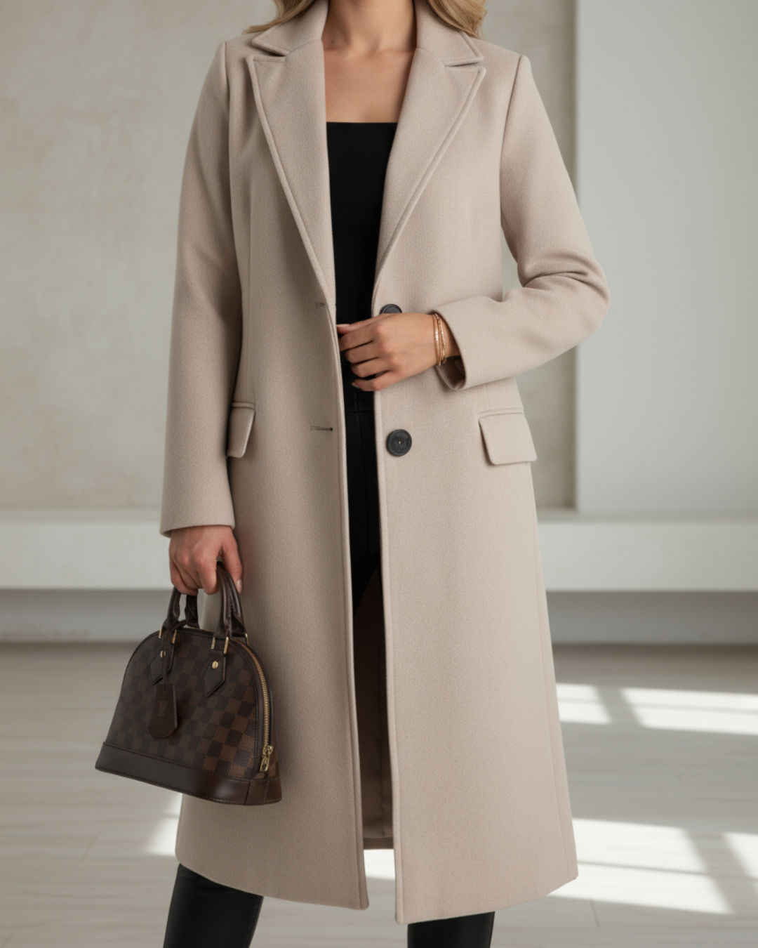 Tailored Long Elegant Coat